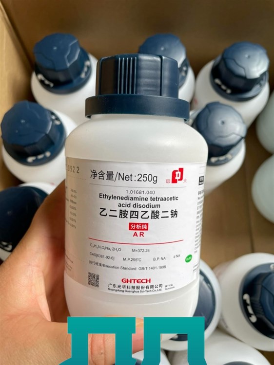 Hóa chất Ethylenediamine tetraacetic acid disodium (EDTA Na) - C10H14N2O8Na2.2H2O Cas: 6381-92-6