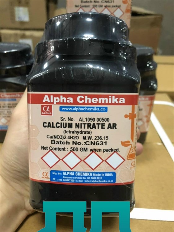 Calcium nitrate – CA(NO3)2.4H2O Cas: 13477-34-4