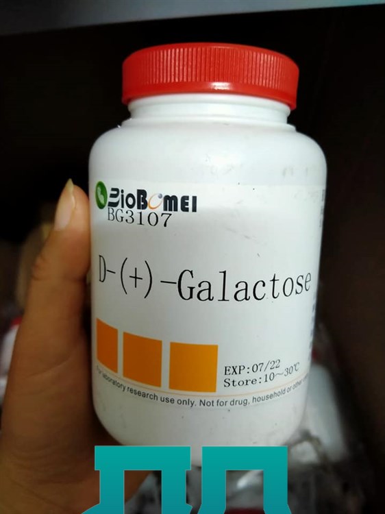 D (+) - galactose - C6H12O6 - Cas: 59-23-4