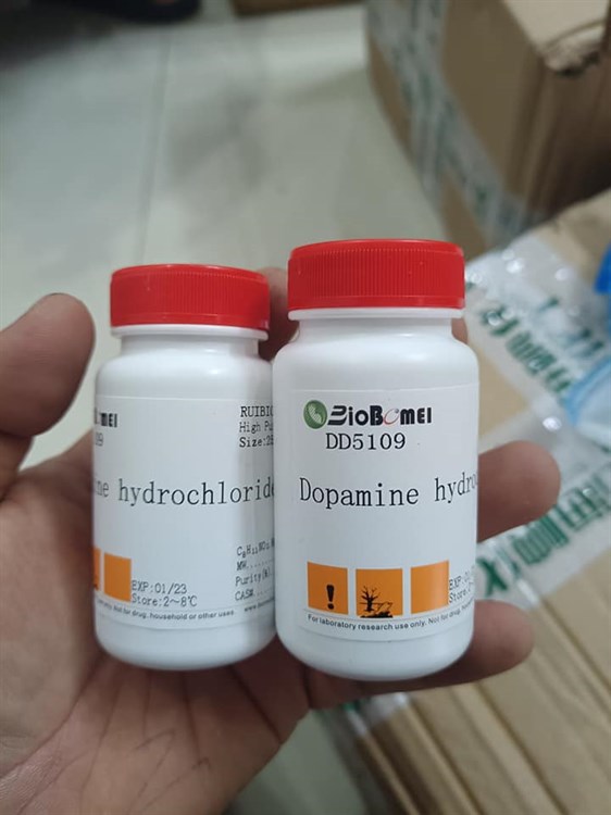 Dopamine hydrochloride - C8H11NO2.HCl Cas: 62-31-7