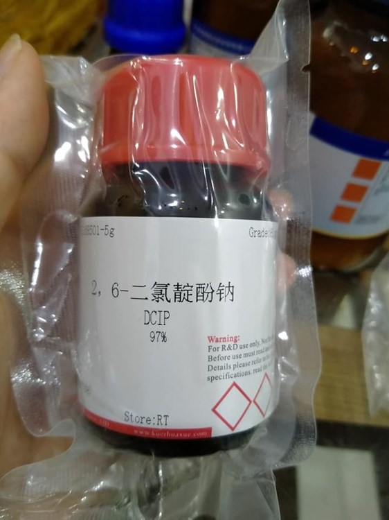 2,6-Dichloroindophenol Sodium Salt Dihydrate (DCIP) C12H6Cl2NNaO2.2H2O Cas: 620-45-1