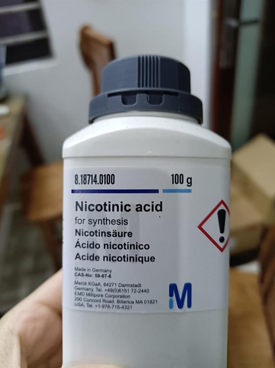 Nicotinic acid Vitamin B3 - C6H5NO2 - Cas: 59-67-6