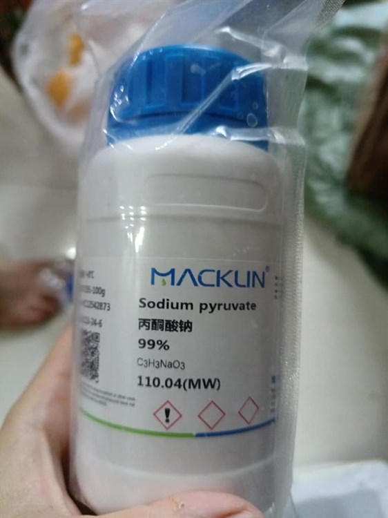 Sodium pyruvate C3H3NaO3 Cas: 113-24-6